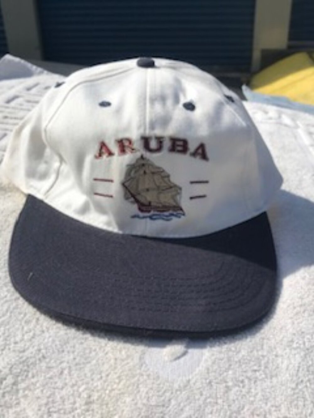 Aruba Vintage Adjustable Cap . Bought in Aruba on a Cruise and Never Worn
